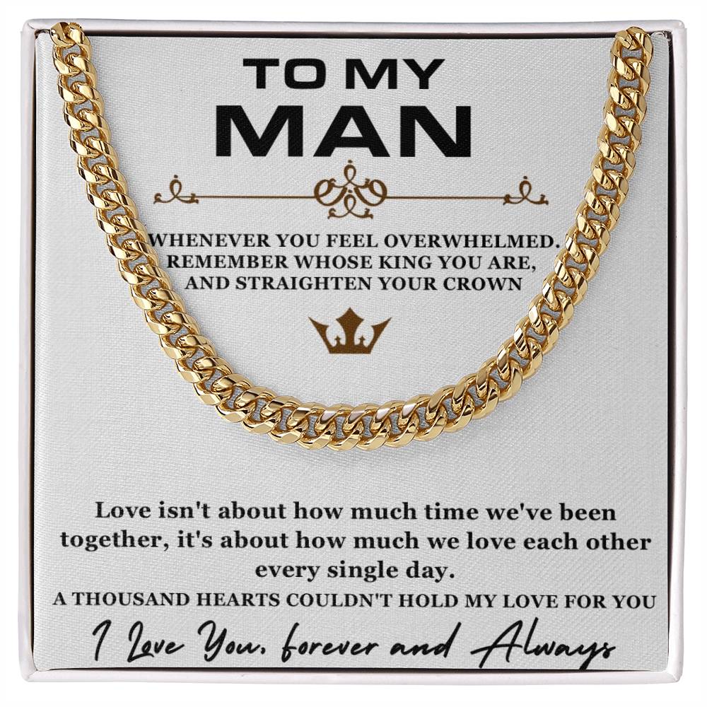 My King - Cuban Link Chain