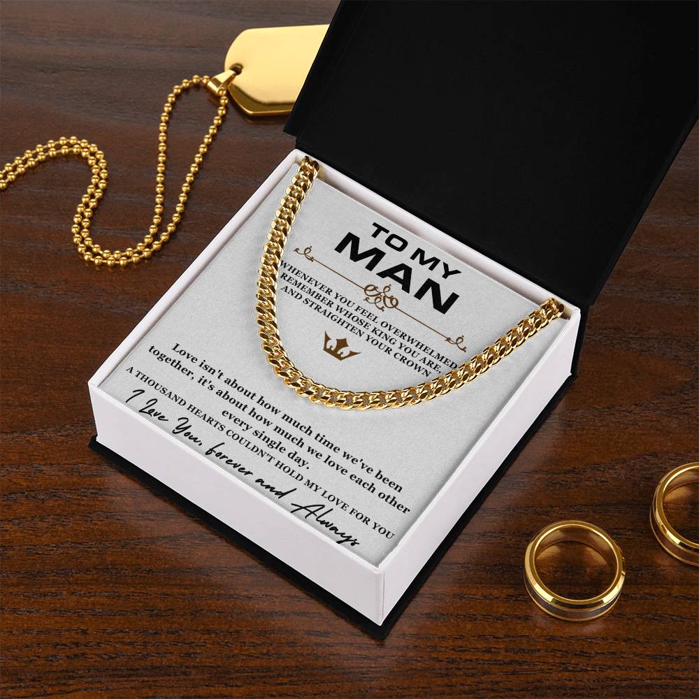 My King - Cuban Link Chain