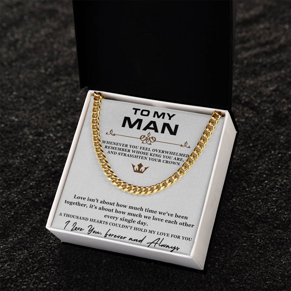 My King - Cuban Link Chain