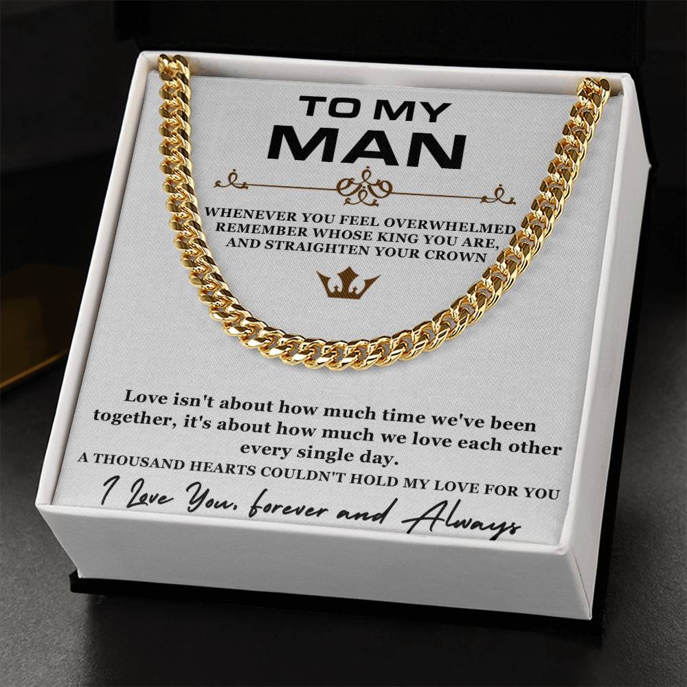 My King - Cuban Link Chain