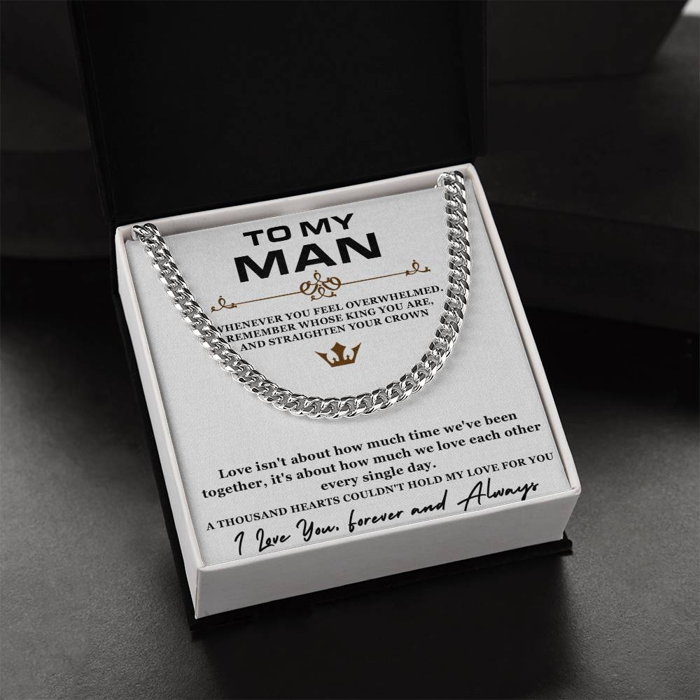 My King - Cuban Link Chain