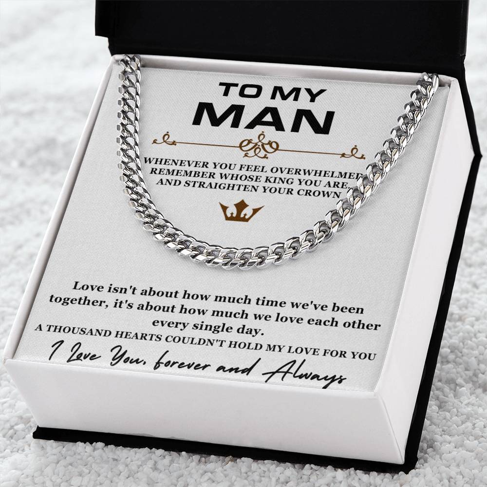My King - Cuban Link Chain