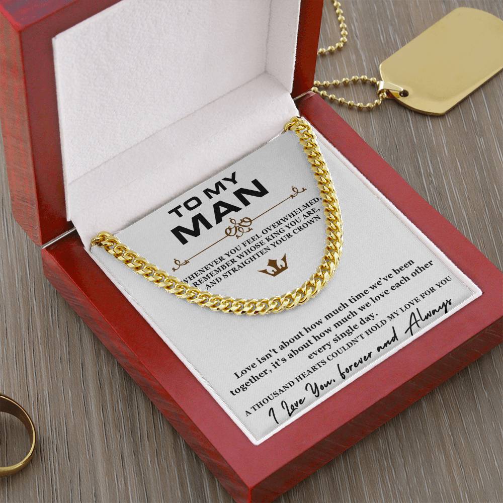 My King - Cuban Link Chain