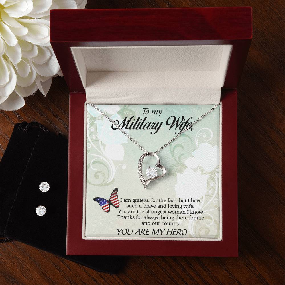 My Military Wife - Forever Love Necklace