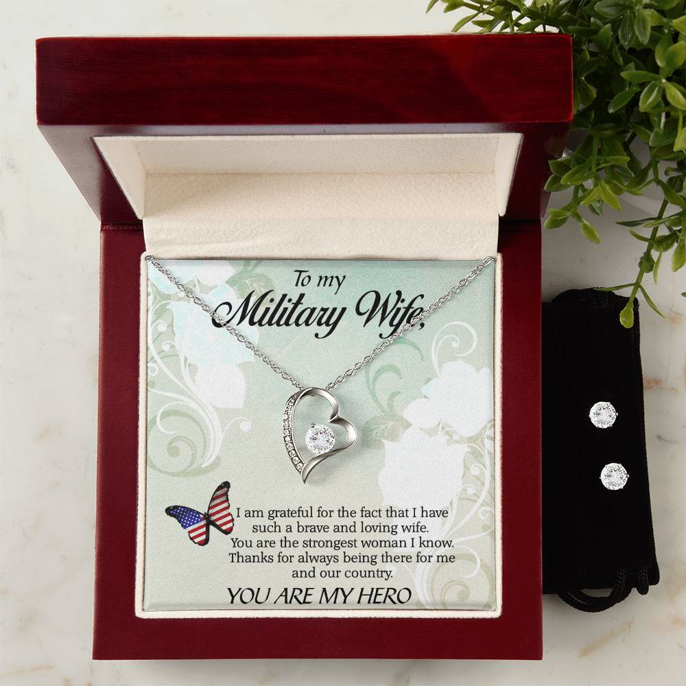 My Military Wife - Forever Love Necklace