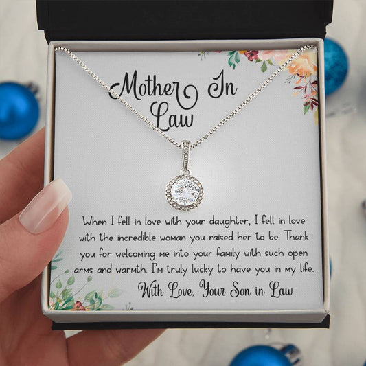 Mother-In-Law, With Love Your Son-In-Law - Eternal Hope Necklace