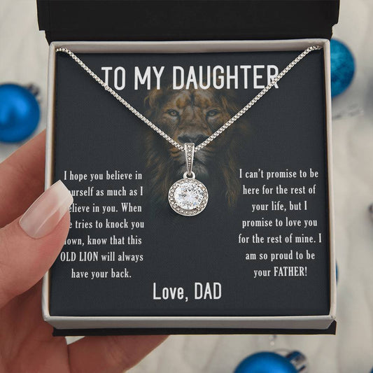 Proud To Be Your Father, Love Dad - Eternal Hope Necklace