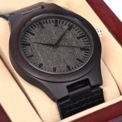 My King - Wooden Watch