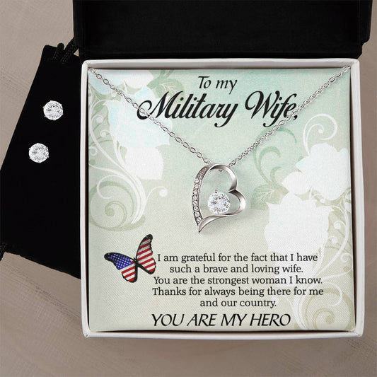 My Military Wife - Forever Love Necklace